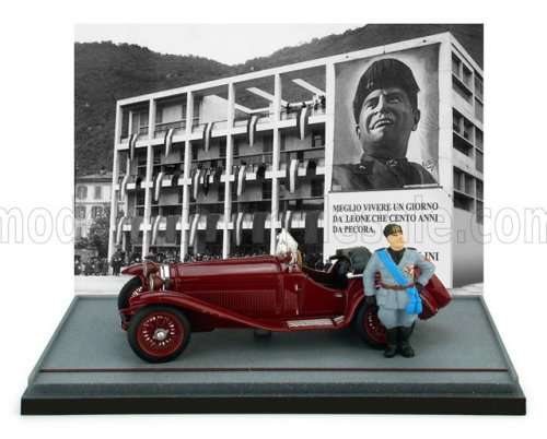 Alfa Romeo 1750GS Benito Mussolini Figure Included