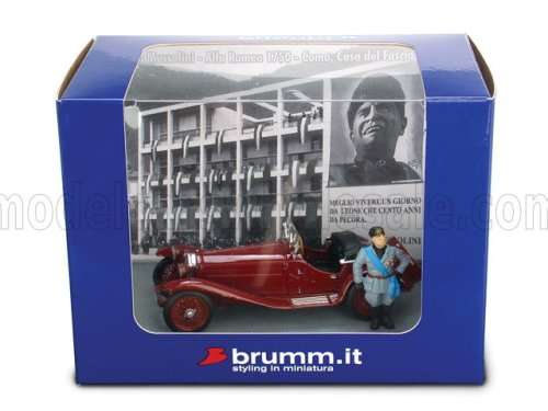 Alfa Romeo 1750GS Benito Mussolini Figure Included