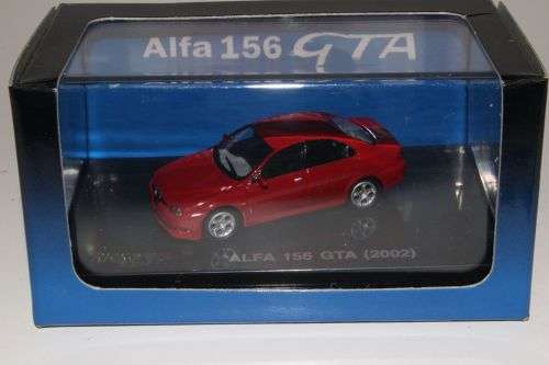 Alfa Romeo 156 GTA `Red/Gray` H.O.Scale 1/87