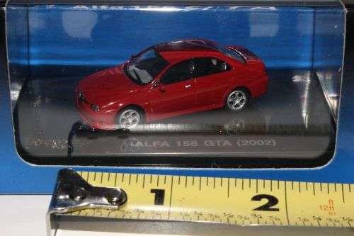 Alfa Romeo 156 GTA `Red/Gray` H.O.Scale 1/87
