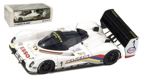 Peugeot 905 no 1 `Peugeot Talbot Sport`. Le Mans 24hr Winner 1992.