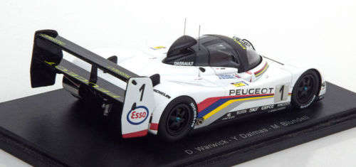 Peugeot 905 no 1 `Peugeot Talbot Sport`. Le Mans 24hr Winner 1992.