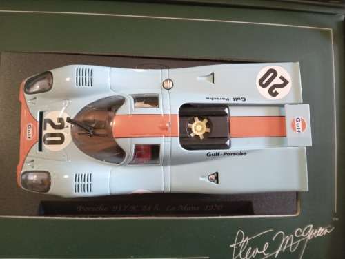 Porsche 917K 24h Le Mans 1970 Slot Car STEVE McQueen Collection