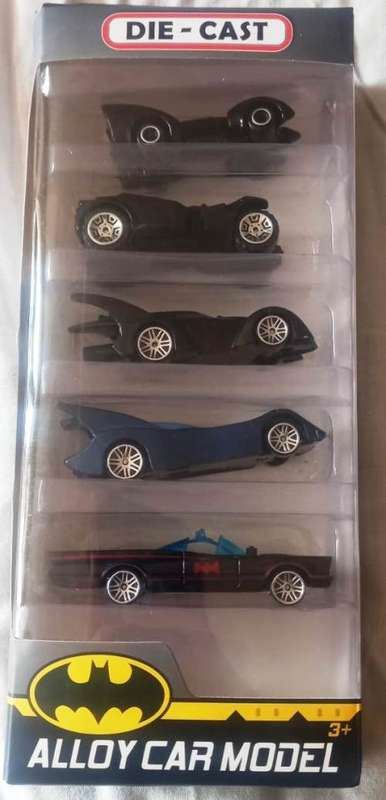 Batman set of 5 cars