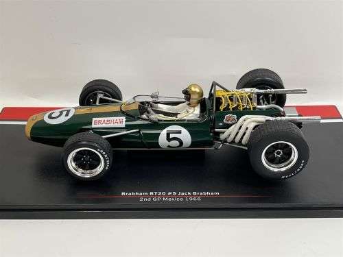 Brabham BT20 #5 Jack Brabham 2nd Mexico GP 1966