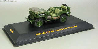 Jeep Willys MIB. Liberation de Paris 1944