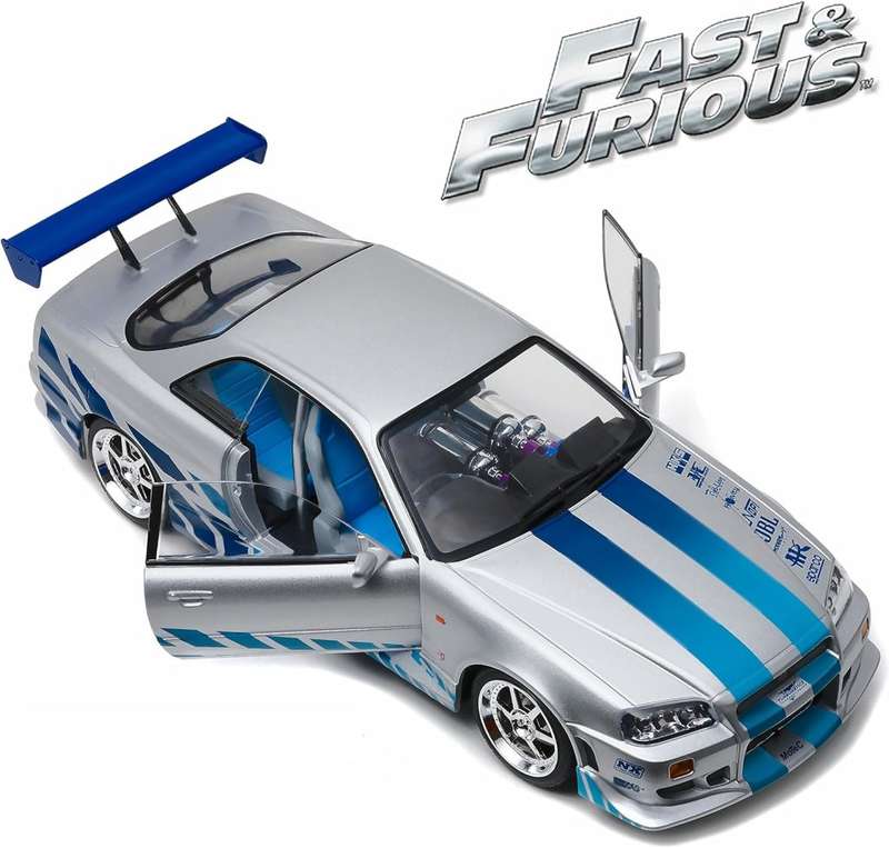 Fast Furious 1999 Nissan Skyline GT-R (R34),