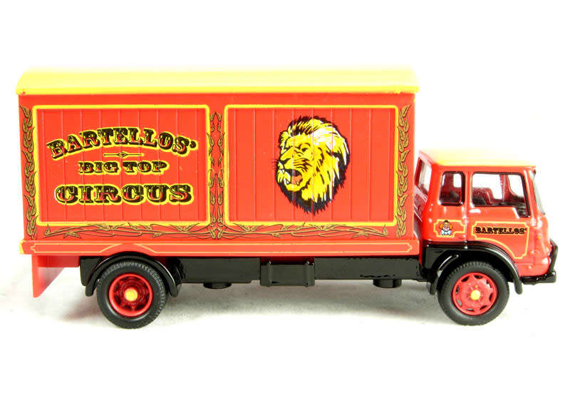 Bartellos Big Top Circus African Lions Truck Bedford.