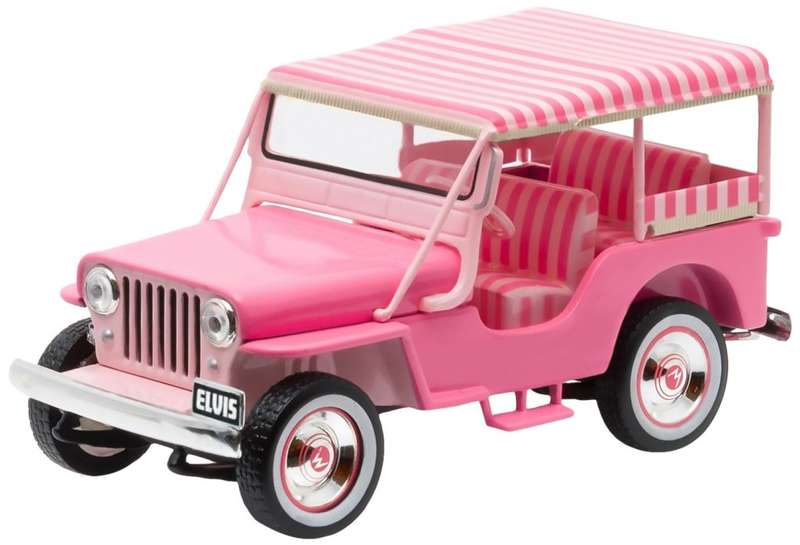Jeep Surrey CJ3B- Elvis Presley Pink 1960