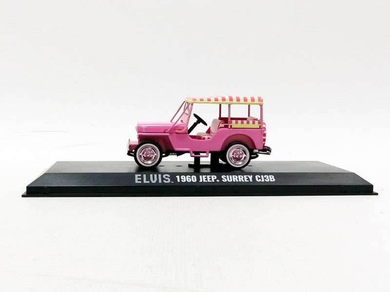 Jeep Surrey CJ3B- Elvis Presley Pink 1960