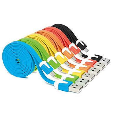 1m USB to 5Pin Micro USB Sync and Charge Cable for Smartphones, Tablets and Other Devices  (Black)