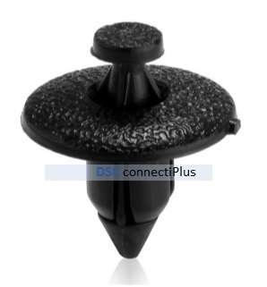 High Quality Car Interior Door Trim Panel Push Retainer Clip Fastener Set for Volvo (Black, 5pcs)..!