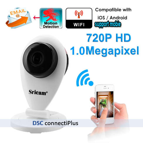 Mini WiFi HD 720P Smart P2P Baby Monitor CCTV Network Security Mobile Remote IP Camera (White)..!