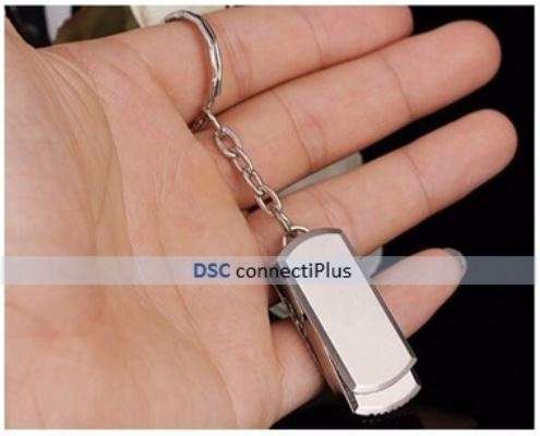 Key Ring Durable Metal USB 2.0 Flash Drive Mini High Speed Pen Drive 32GB Memory