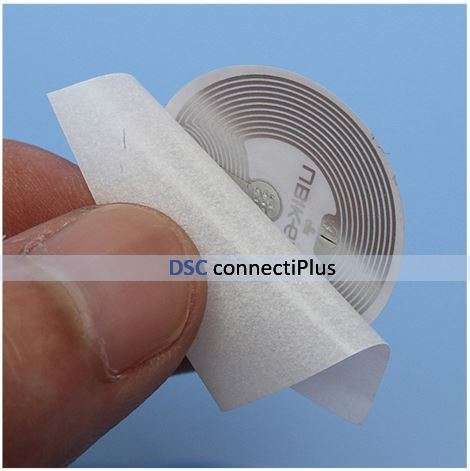 Interesting DIY High Quality New Arrival 25mm NFC NTAG203 Smart Tag Adhesive Label Sticker (White)