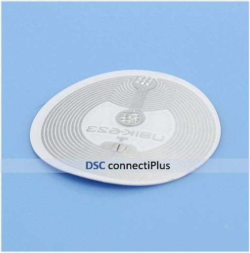 Interesting DIY High Quality New Arrival 25mm NFC NTAG203 Smart Tag Adhesive Label Sticker (White)