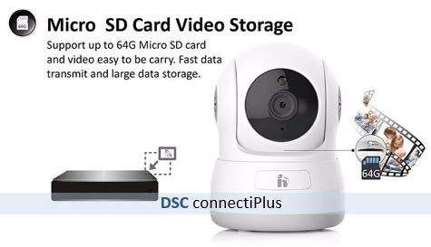 1.0MP Pan/Tilt P2P WiFi Wireless Security IP Camera w/ Night Vision Micro SD Card Slot ONVIF (White)