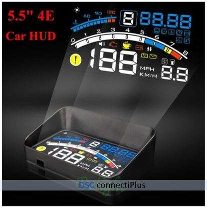 New 5.5" Heads Up Display Car OBD II EOBD HUD Holder Hood / Bracket / Cradle (Black)..!