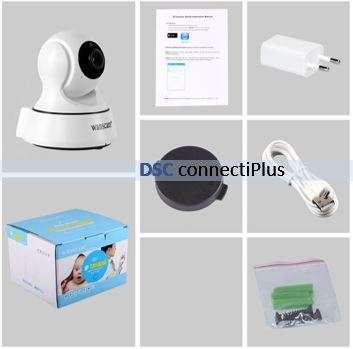 Wanscam 720P Pan / Tilt Wireless IR WiFi H.264 Indoor IP Camera (White)..!