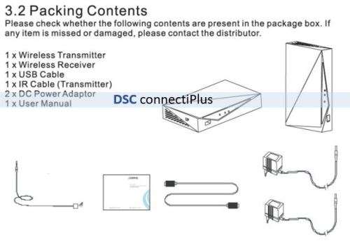 HD Video/Audio Signal Transmission System 50m HDMI Wireless Extender w/ USB & IR Remote Looping..!