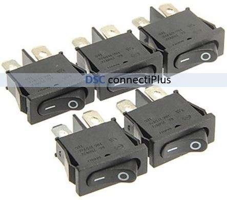 2-Pin Rocker Boat Switch (Black)..!