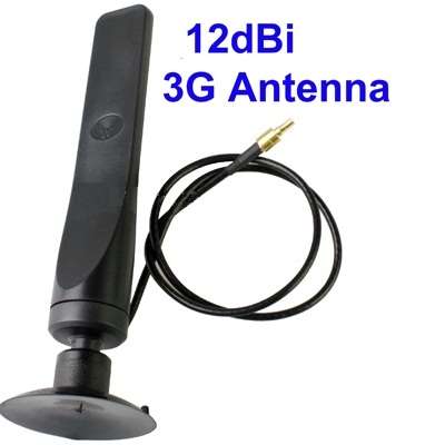 12dBi Mini Portable 3G Booster Antenna with a CRC9 Connector for Huawei Modems..!