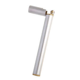 Lady's Cigarette Shaped Silver Butane Lighter..!