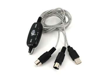 USB to Dual MIDI Cable/Adapter/Converter..!