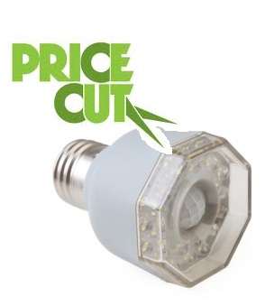 Sound & Motion Activated Super Bright 3W Infrared Sensor Lamp (AC 220-240V)..!