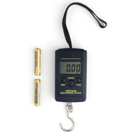 <PROMOTION> Digital LCD Display Weighting Hook Scale with Neck Strap (40kg Max / 10g Resolution)..!
