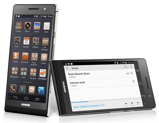 HUAWEI Ascend P6 4.7" Touch Android 4.2.2 Quad Core 1.5GHz 2GB RAM & 8GB ROM 3G Smartphone..!