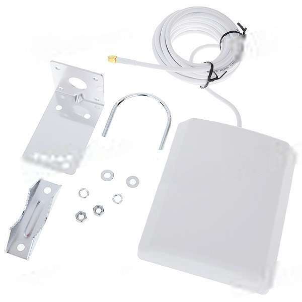 <PROMOTION> High-Gain Dual 2.4GHz WiFi / Telkom 4G LTE Panel Antenna Signal Booster Kit..!