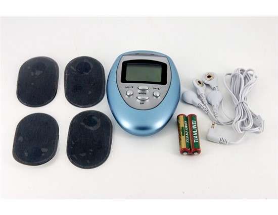 Electronic Muscle Pulse Toner Fitness and Slimming Body Massager System (2x FREE AAA Batteries)..!