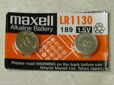 LR1130 1.5V High Capacity Alkaline Button Cell Batteries (2-Pack Set)..!