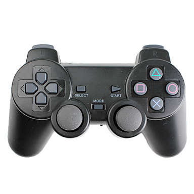 <SPECIAL> 2.4GHz Dual Shock Wireless Multi-Controller/Gamepad for PS3/PS2/PC (Black)..!