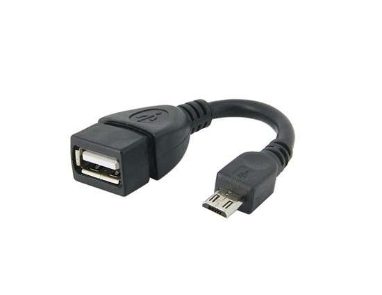 Micro USB Male to USB 2.0 Female OTG Adapter Cable for Smartphones and Phablets..!