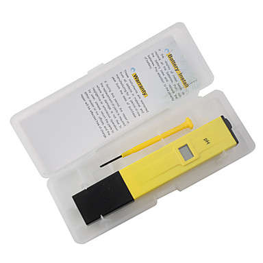 Pen Type PH Level Meter with Calibration Screwdriver for Spa Water Pool Fish Tank Aquarium etc..!