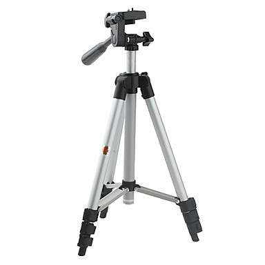 3 Segment Collapsible Aluminium Tripod with Geared Elevation & Spirit Leveller..!
