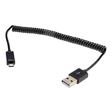 Retractable USB to 5Pin Micro USB Sync and Charge Cable for Smartphones, Tablets & Other Devices..!