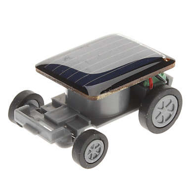 World's Smallest Solar Powered Car (Black)..!
