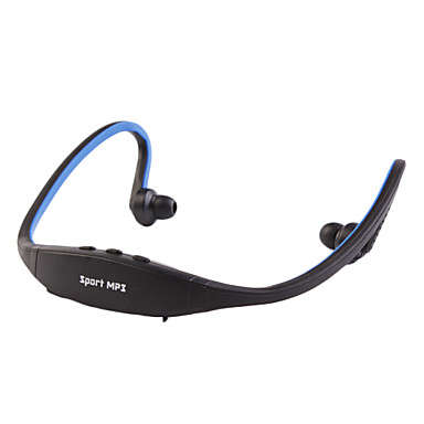 <SALE> Wireless Sport FM Radio MP3 Music Player Headphones w/ Support for MicroSD Card (Blue)..!