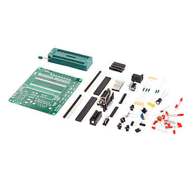 8051/AVR Microcontroller Programmer Development / Learning / DIY Board Kit  (Green)..!