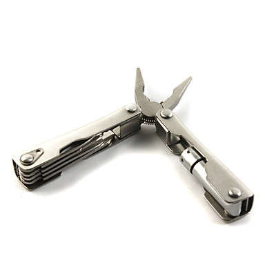 All in One Multifunctional Stainless Steel Knife Suit with LED Flashlight Multifunctional Tool..!