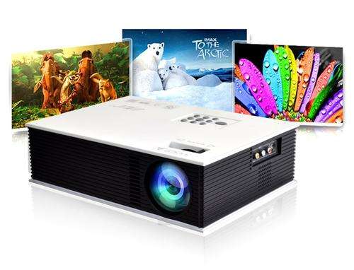 1500 Lumens LED Home Projector 800 x 480 Native Resolution 700:1 Contrast with TV/AV/USB/HDMI/VGA..!