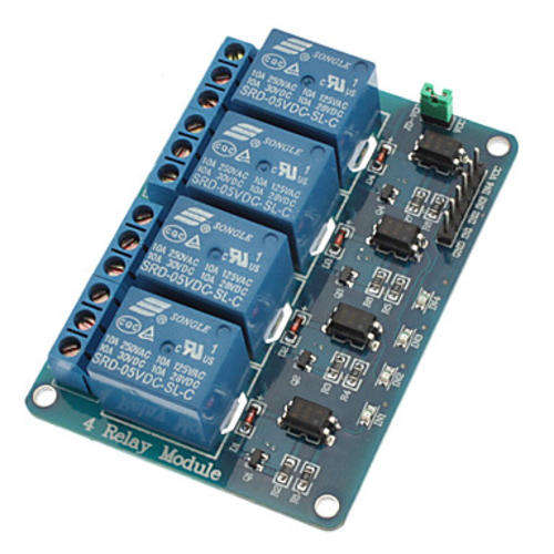 4 Channel 5V Relay Module with Optocoupler for Electronics DIY, Development & Projects..!