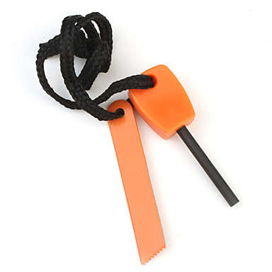 Mini Fire Sparkle and Blade Cutter Set Wilderness Survival Tool (Random Colour)..!