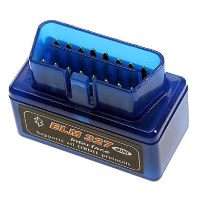 |SALE| Super Mini ELM327 Microcontroller Bluetooth OBD2 V1.5 Car Diagnostic Interface Tool (Blue)..!