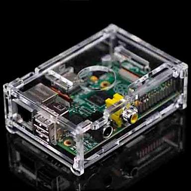Raspberry Pi Fully Transparent Housing Box (Screwless design)..!