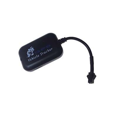 LBS+SMS/GPRS GSM Vehicle Tracker Motorcycles Anti-heft System Removing Vibration Alarm (Black)..!