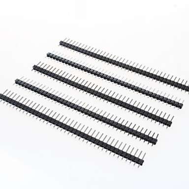 40-Pin 2.54mm Pitch Pin Header / Connector for Arduino, Raspberry, Electronics DIY & Development..!